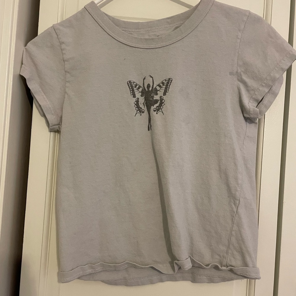 Gray fairy tee